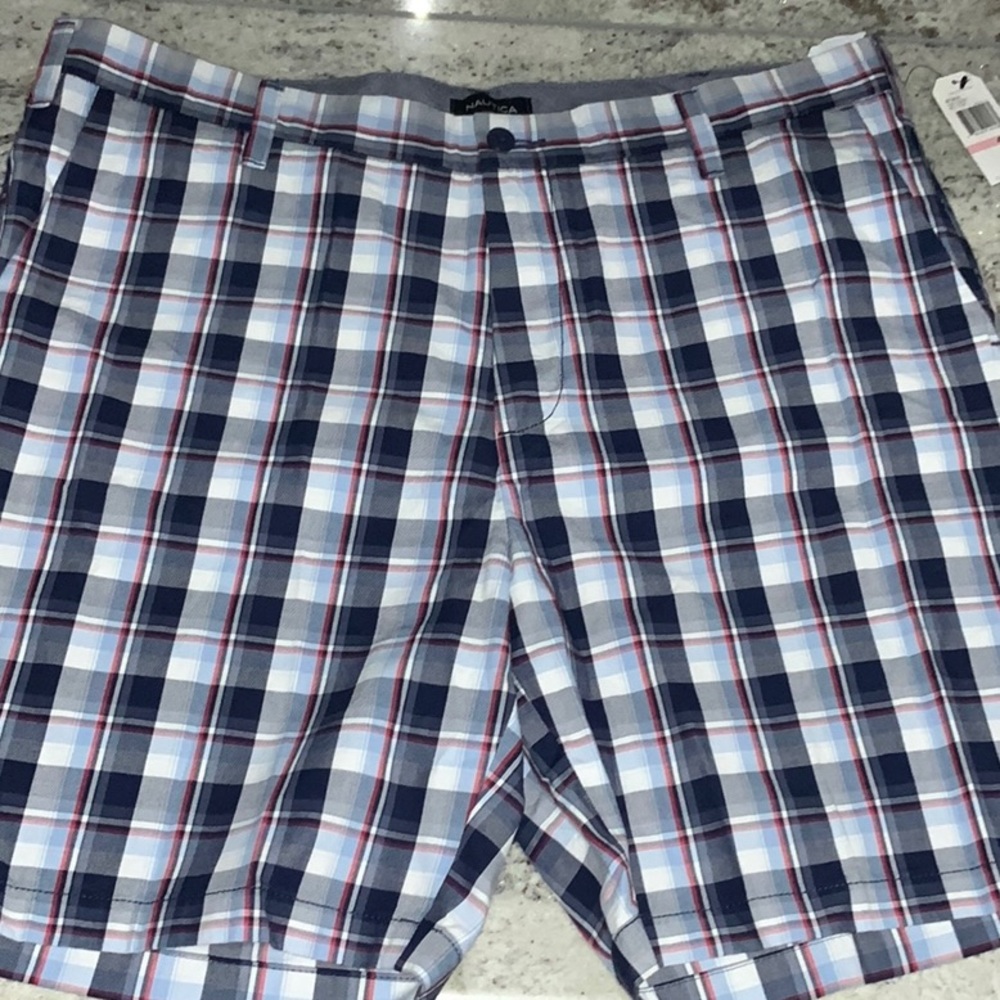Plaid shorts
